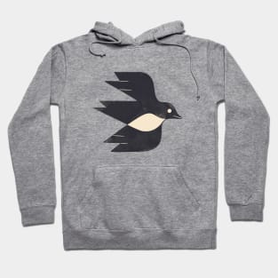 Minimal Blackbird No. 2 Hoodie